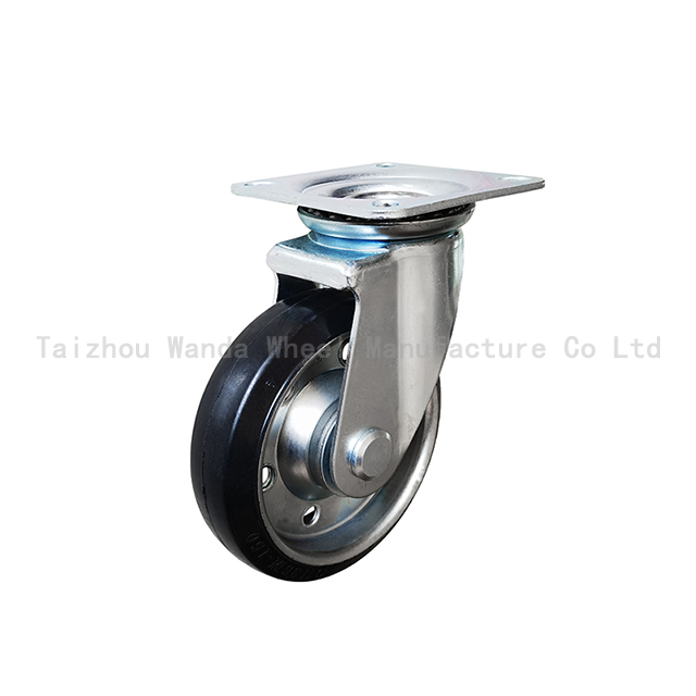 640x640 日式①型150铆接轮芯橡胶万向轮 水印