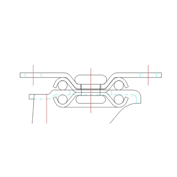 hard rubber swivel Caster Stucture & Mounting