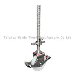 8 inch nylon scaffold caster with 500mm long stem