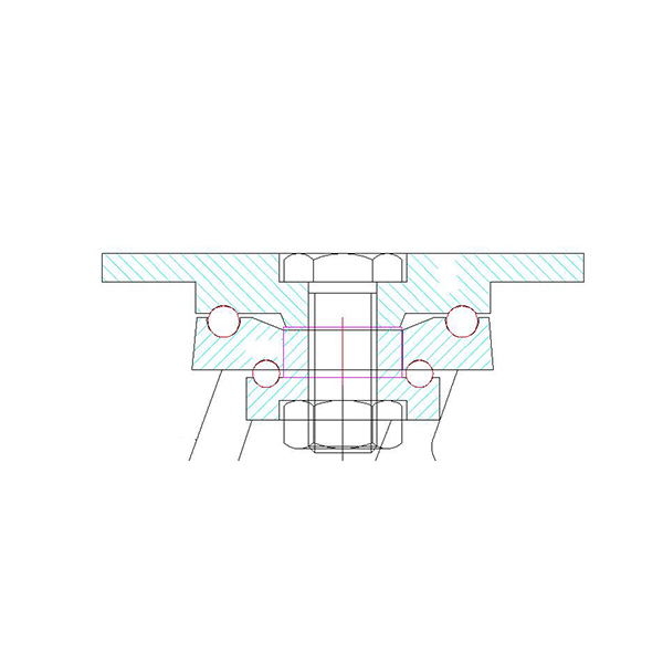 12 inch scaffold swivel caster Stucture & Mounting