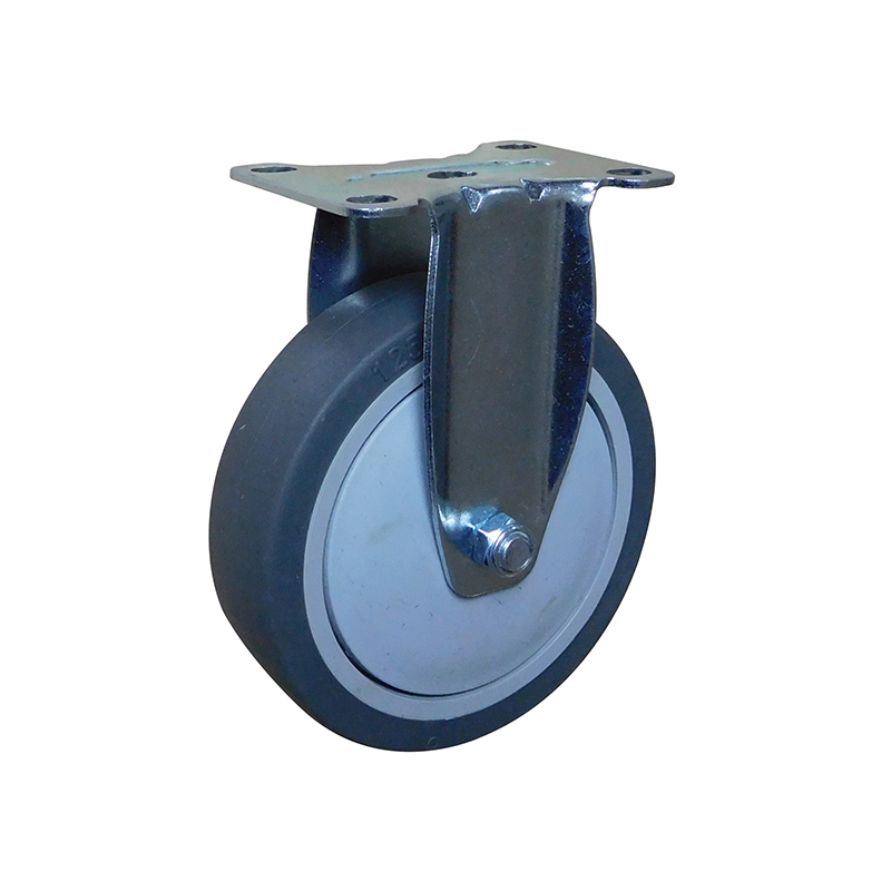 Picture-5 inch TPR Fixed Caster