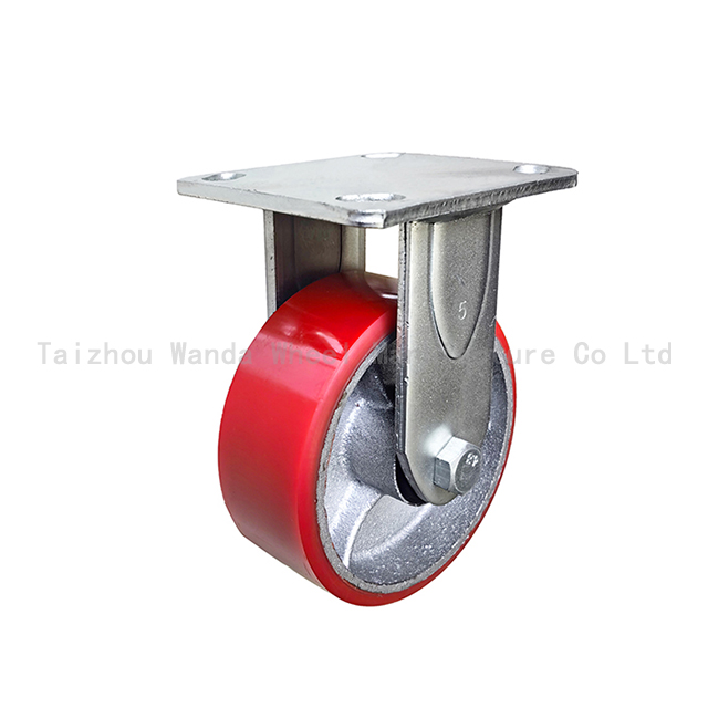 640x640 美式5x2铁芯PU定向脚轮 水印