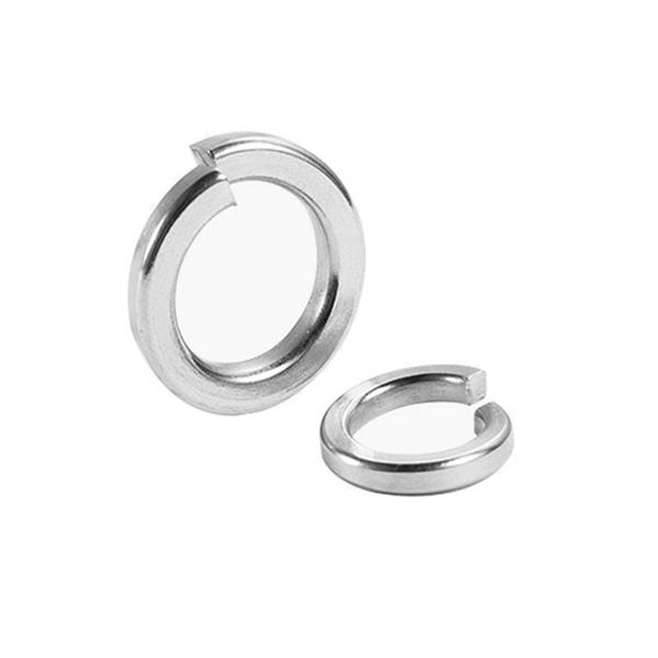 Picture-DIN127 Stainless Steel Spring Lock Washer Open End Split Washer2